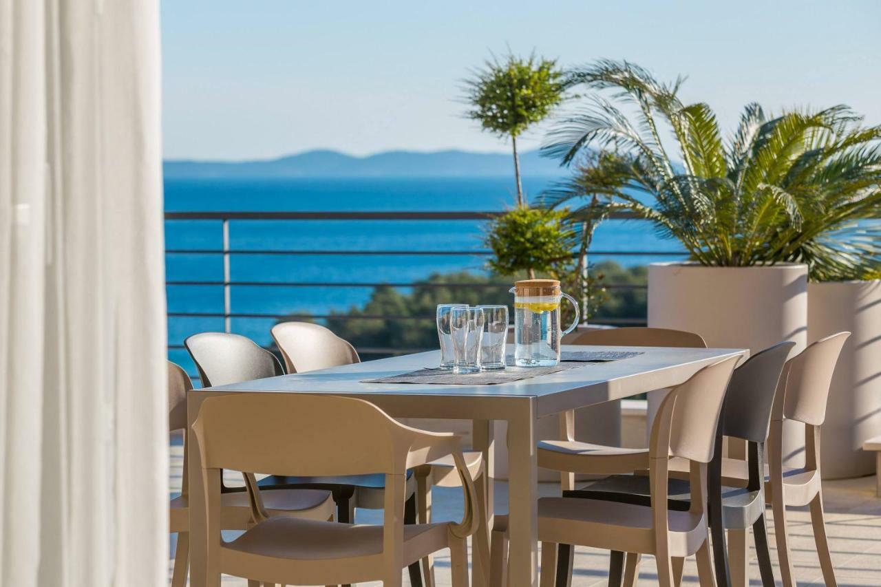 Luxury Villa Lucice View Milna  Bagian luar foto